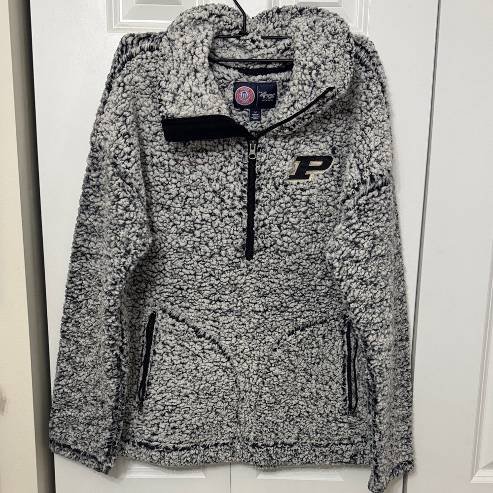 Women’s Purdue University 1/4 Zip Sherpa